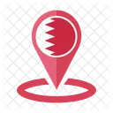 Bahrein Drapeau Icône