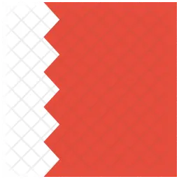 Bahrein Flag Icono