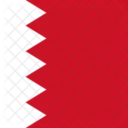 Bahrein Flag Ícone