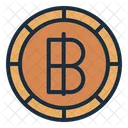 Baht Finance Currency Icon