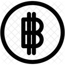 Baht Currency Coin Icon