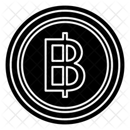Baht Icon - Download in Glyph Style