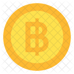 Baht Icon - Download in Flat Style