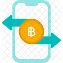 Baht Money Currency Exchnage Icon