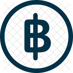Baht Icon - Download in Line Style