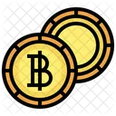 Baht Coin  Icon