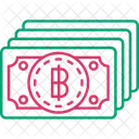 Baht Currency Thailand Icon
