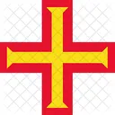 Bailiwick Of Guernsey Flag Country Icon
