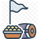 Baisakhi Festival Dholak Icon