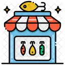 Bait Shop Fishing Shop Fish Shop Icon