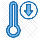 Baixa Temperatura Termometro Temperatura Ícone