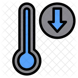 Temperatura baixa  Ícone