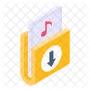 Dados De Musica Pasta De Musica Album De Musica Icon