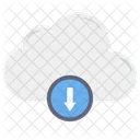 Baixar Nuvem Salvar Nuvem Baixar Da Nuvem Ícone