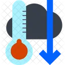 Baja temperatura  Icono