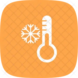 Baja temperatura  Icono