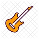 Bajo Guitarra Guitarra Rockstar Icono