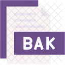 Bak Format Type Icon