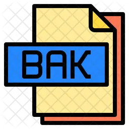 Bak File  Icon