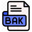 Bak File Type File Format Icon