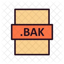 Bak File  Icon