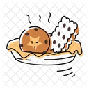 Cookies Doodle Sweet Doodle Confectionery Items Icon