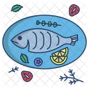 Baked Fish  Icon