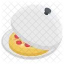 구운 피자  아이콘