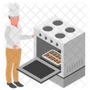 Baker Chef Cook Icon