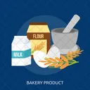 Bakery Product Agriculture Icon