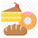 Bakery Bread Donuts Icon