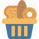 Bakery Basket Bread Icon