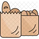 Bakery Bags Food Icon