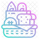 Bakery Breads Basket Icon
