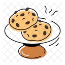 Cookies Doodle Sweet Doodle Confectionery Items Icon