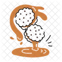 Cookies Doodle Sweet Doodle Confectionery Items Icon