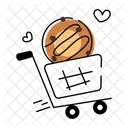 Cookies Doodle Sweet Doodle Confectionery Items Icon