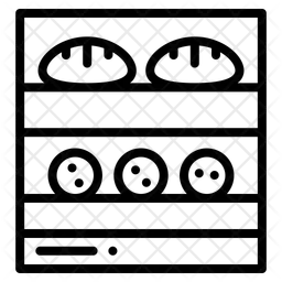 베이커리 디스플레이  아이콘
