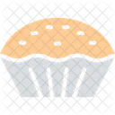 Bakery Food Dessert Meat Pie Icon