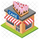 Bakery Breakfast Bakery Bakery Building Icon