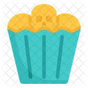 Bakery Skull Food Icon