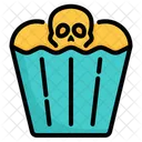 Bakery Skull Food Icon