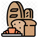 Bakery Croissant Bread Icon
