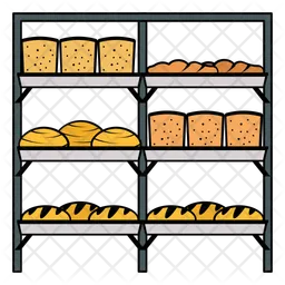 Bakery shelves  Icon