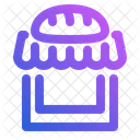 Bakery Shop Store Building Icon