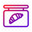 Bakery Sign Shop Sign Bread Icon