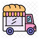 Truck Bakery Bread Icon