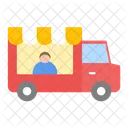 Truck Bakery Bread Icon