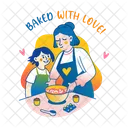 Baking Cooking Motherhood Icon