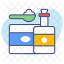 Baking Soda Cleaning Hygiene Icon